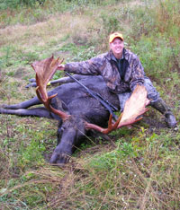 Maine moose hunting